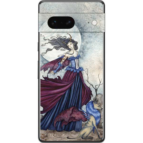 The Moon is Calling Fairy and Dragon by Amy Brown Pixel Skins